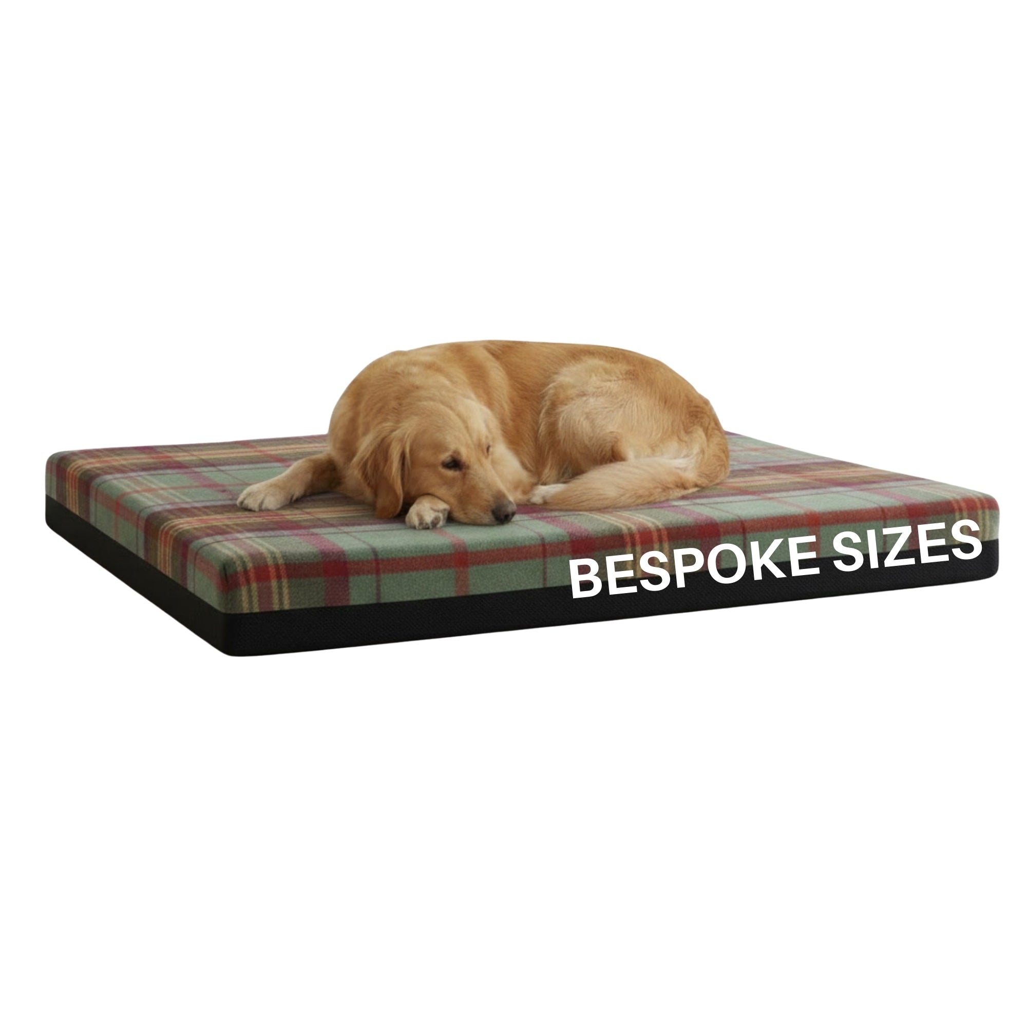 Waterproof Dog Bed Faux Wool Cover, Custom Made to Specifications, Bespoke Pet Crate Cage Mats