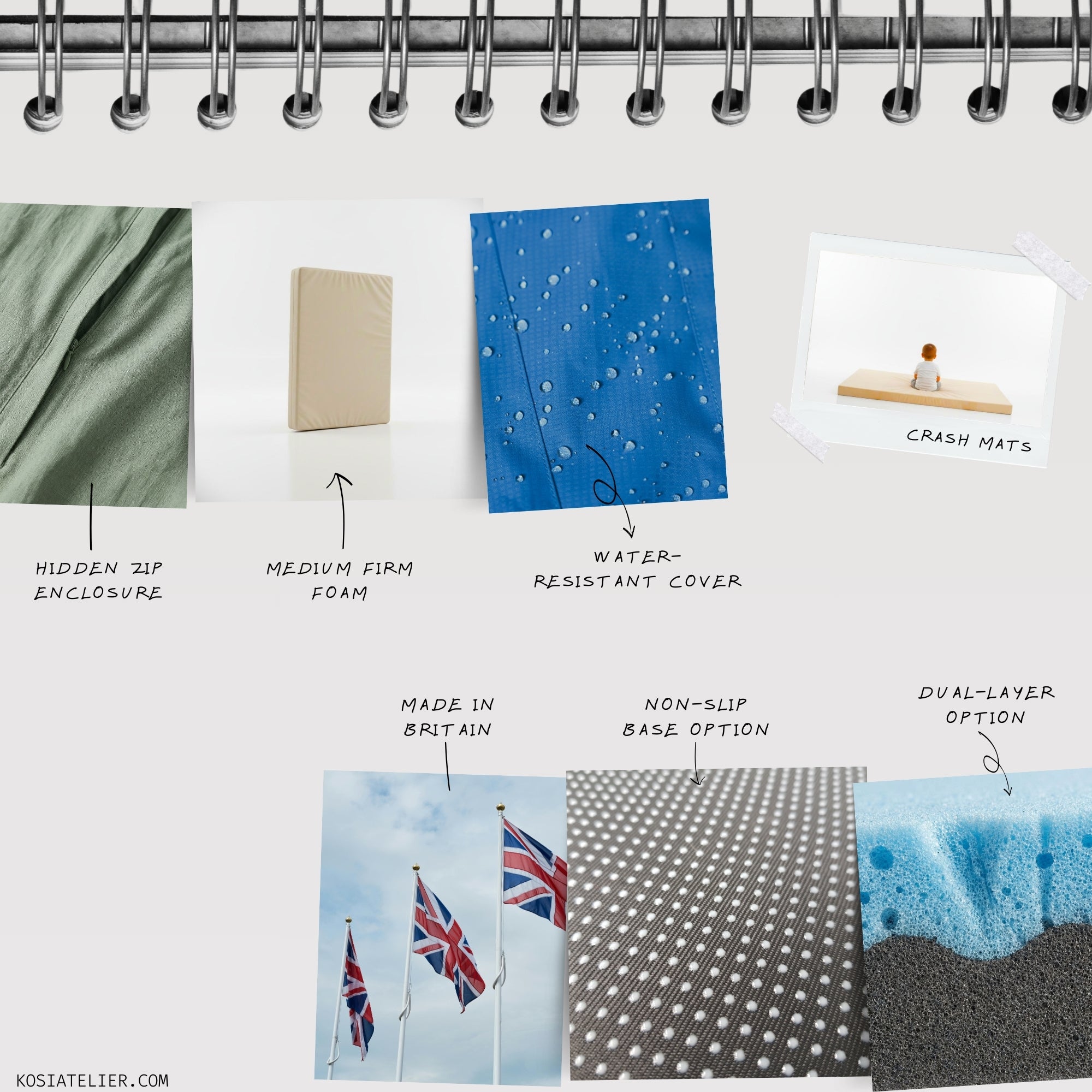 Custom Sensory Pads, Crash Mats, Safety Pads, Made to your sepcifications