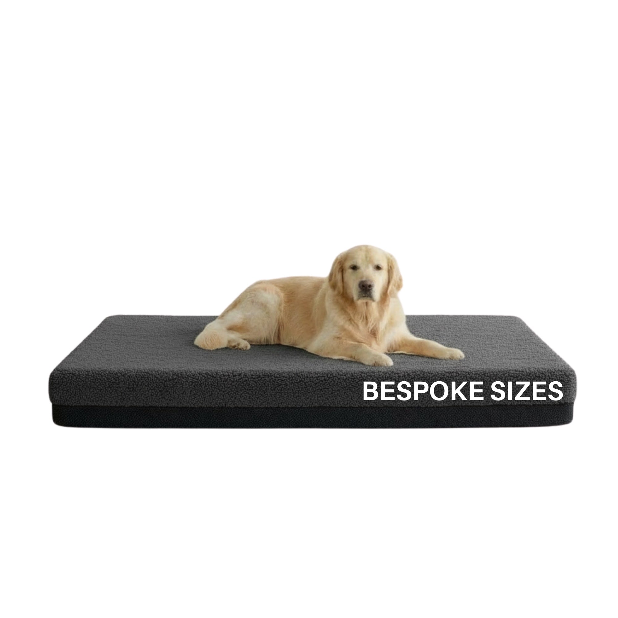 Waterproof Dog Bed Sherpa Fleece Cover, Custom Made to Specifications, Bespoke Pet Crate Cage Mats